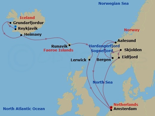 Cruise Map