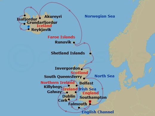 Cruise Map