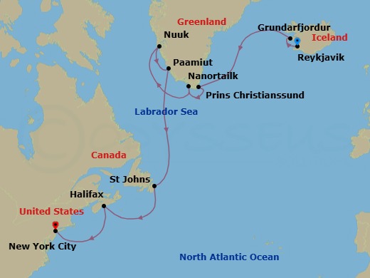 Cruise Map