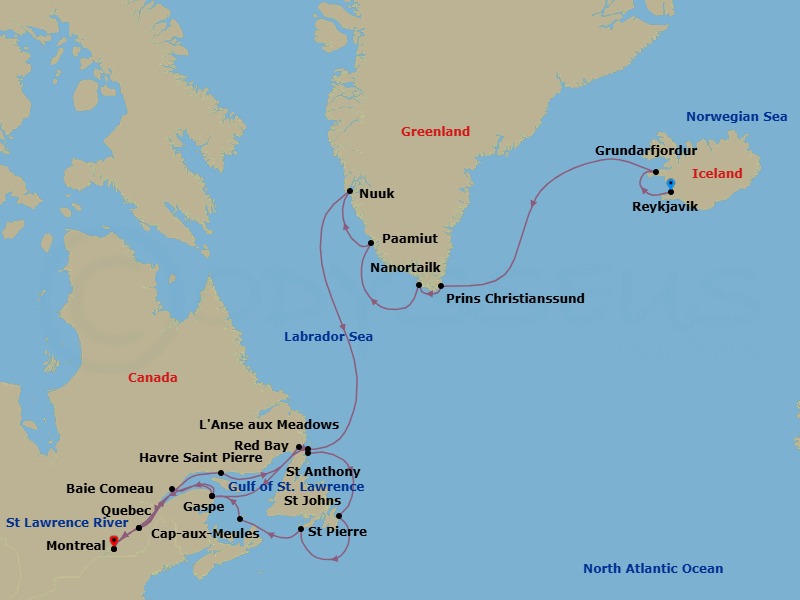 Cruise Map