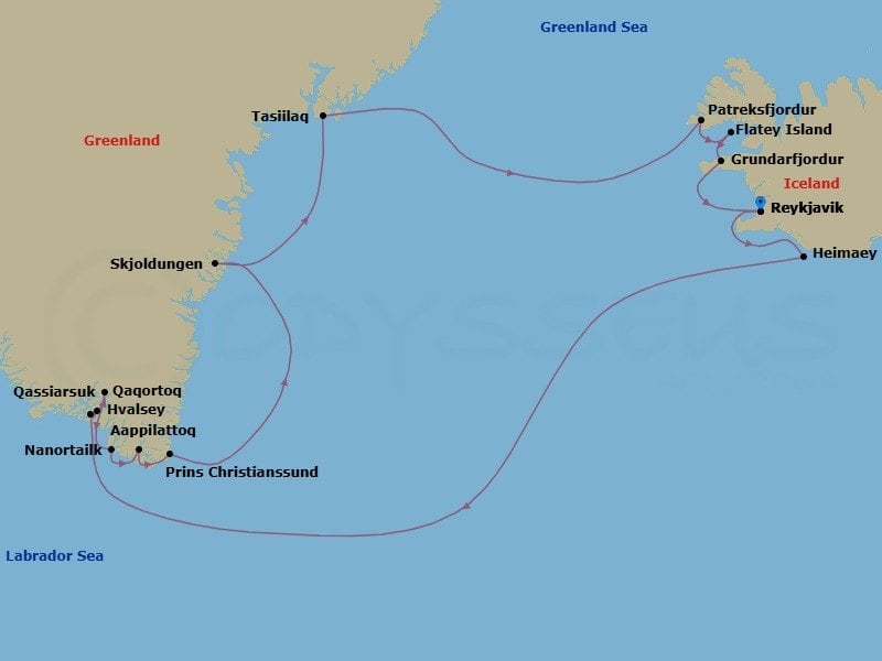 Cruise Map