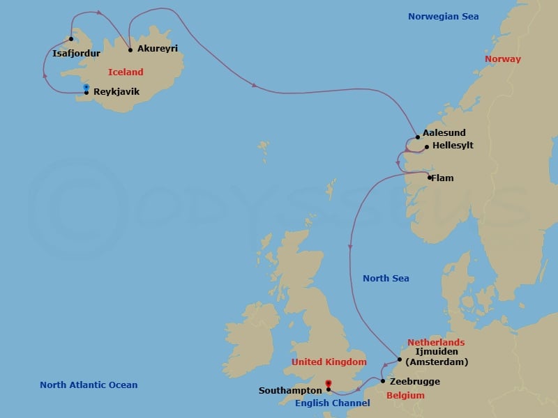 Cruise Map
