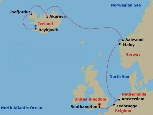 Cruise Map