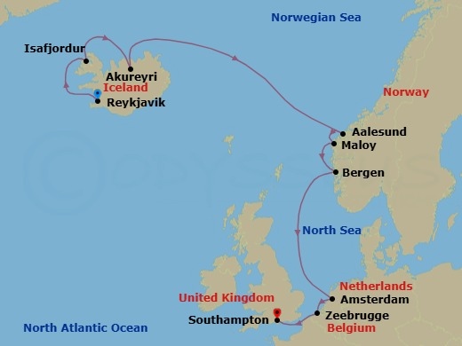 Cruise Map