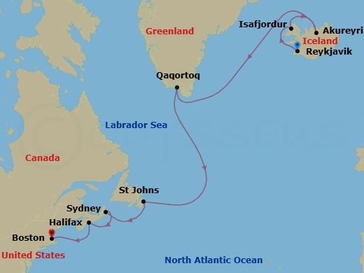 Cruise Map