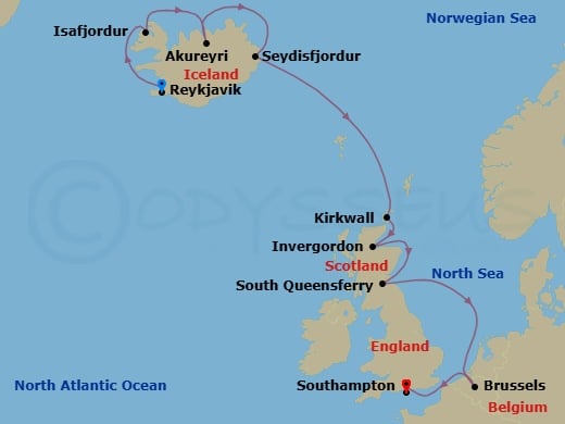 Cruise Map