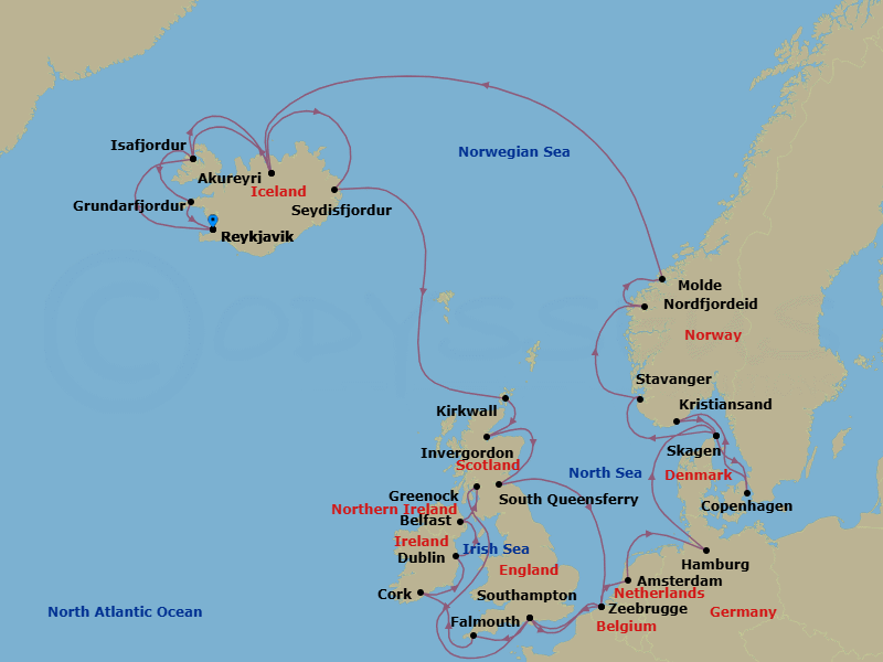 Cruise Map