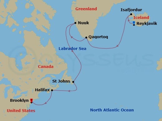 Cruise Map