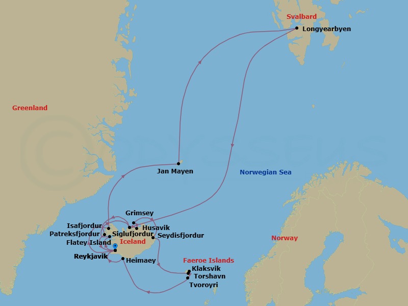 Cruise Map
