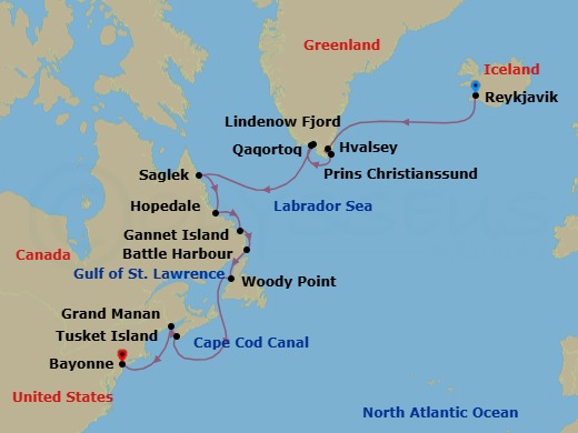 Cruise Map