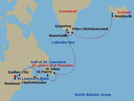 Cruise Map