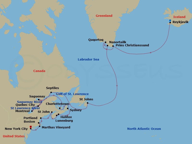 Cruise Map