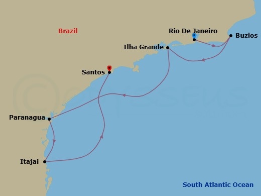 Cruise Map