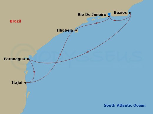 Cruise Map