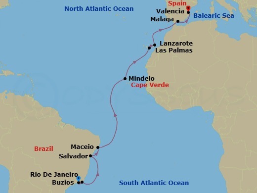 Cruise Map