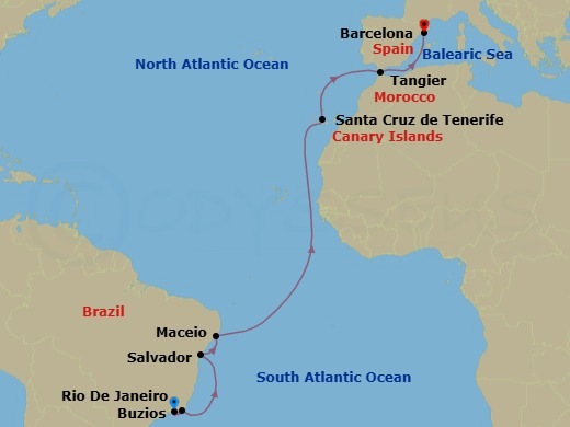 Cruise Map