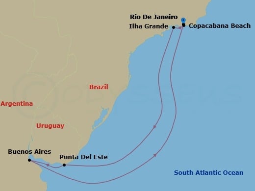 Cruise Map
