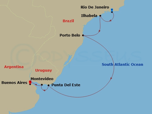 Cruise Map