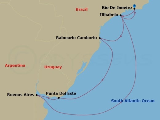 Cruise Map