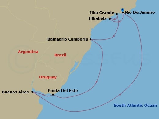 Cruise Map