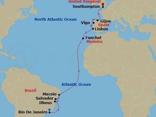 Cruise Map