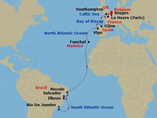 Cruise Map