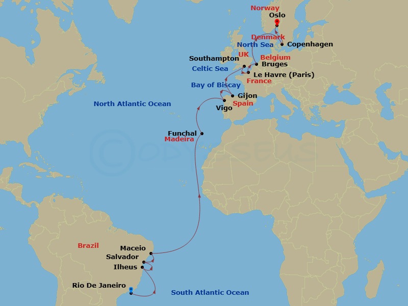 Cruise Map