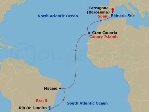 Cruise Map