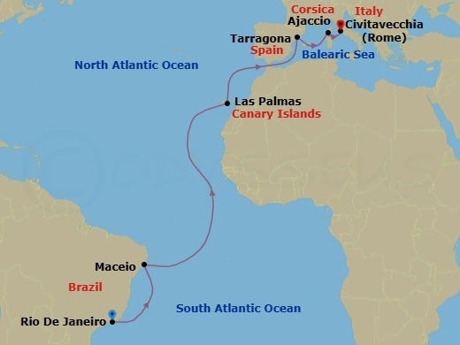 Cruise Map