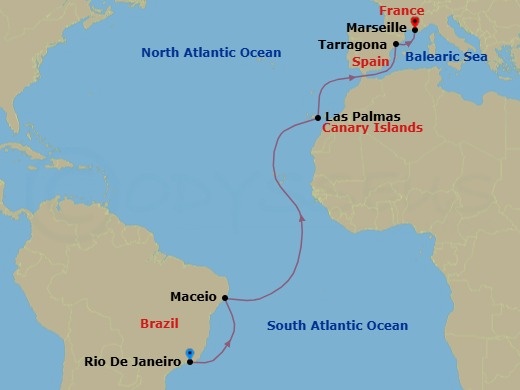Cruise Map