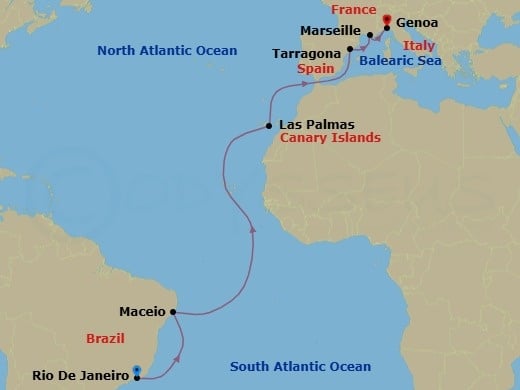 Cruise Map