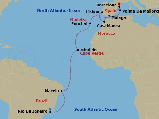 Cruise Map