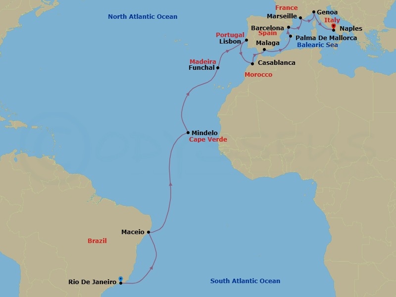 Cruise Map