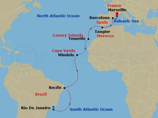 Cruise Map