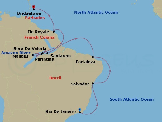 Cruise Map