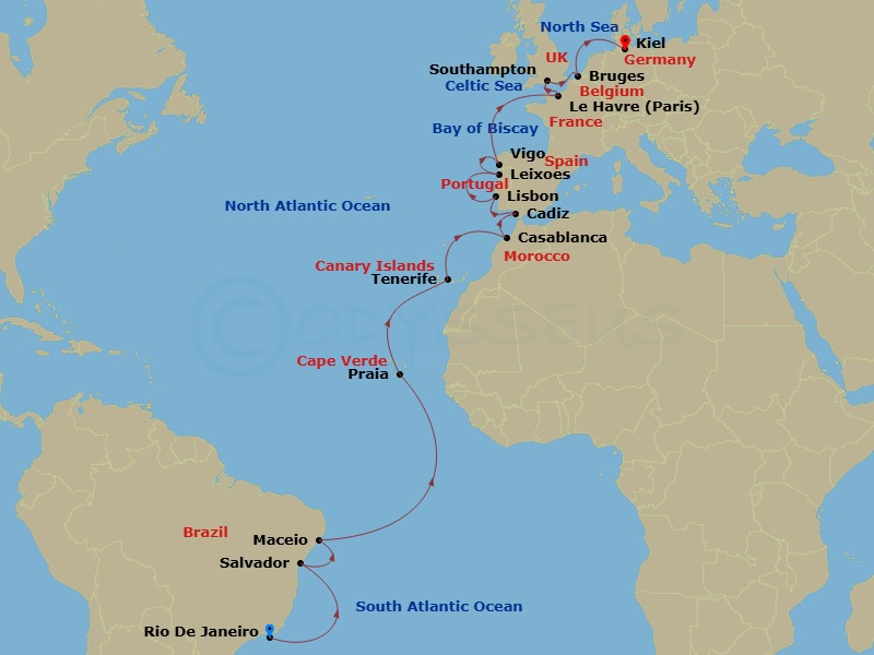 Cruise Map