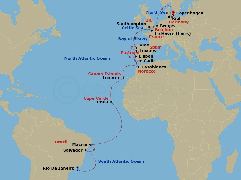 Cruise Map