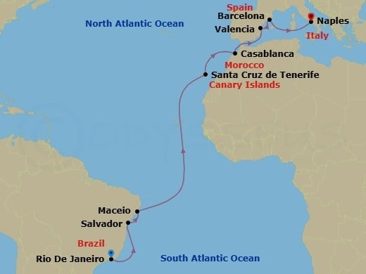 Cruise Map