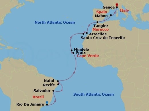 Cruise Map