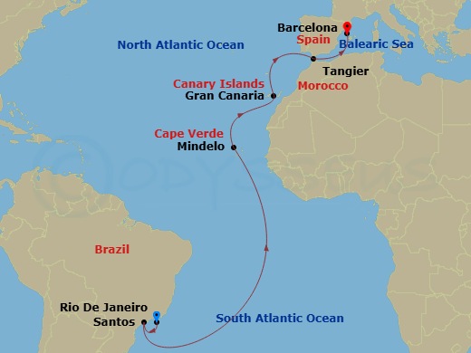 Cruise Map