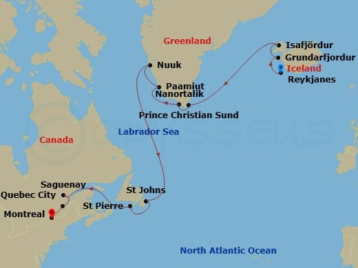 Cruise Map