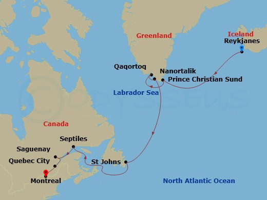 Cruise Map