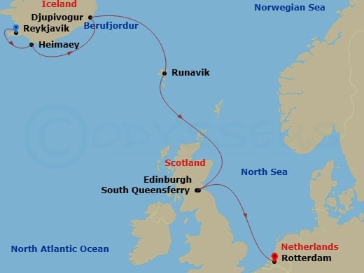 Cruise Map
