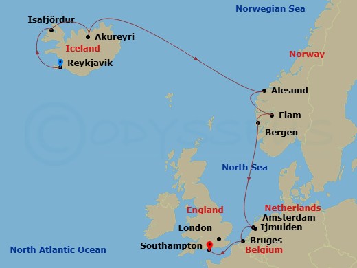 Cruise Map
