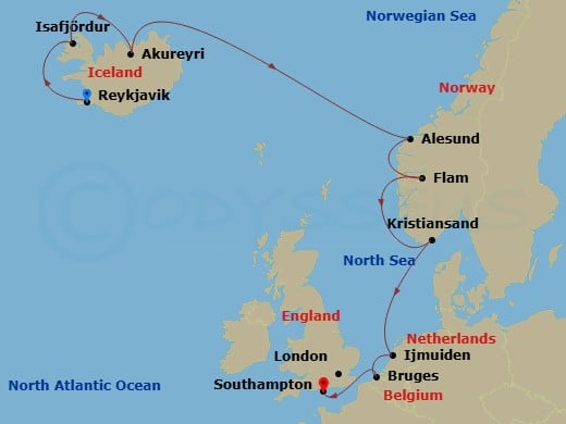 Cruise Map