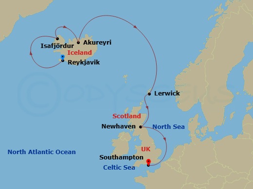 Cruise Map