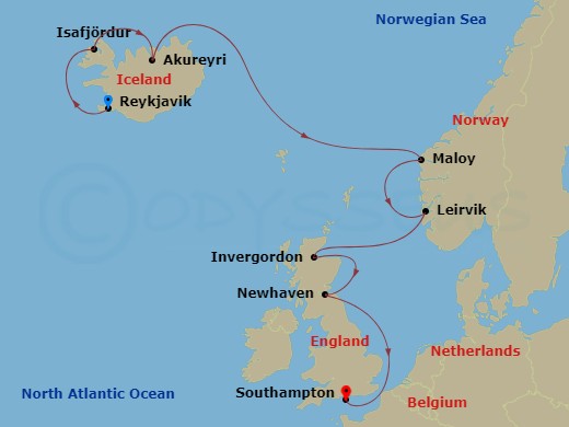 Cruise Map