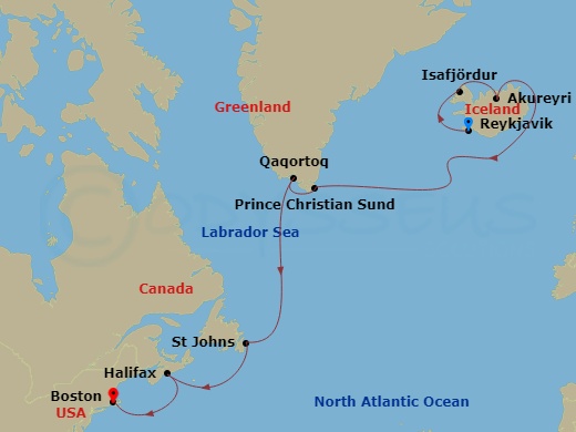 Cruise Map