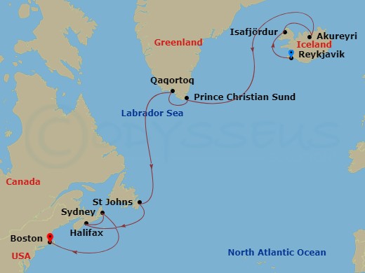 Cruise Map