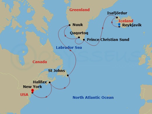 Cruise Map
